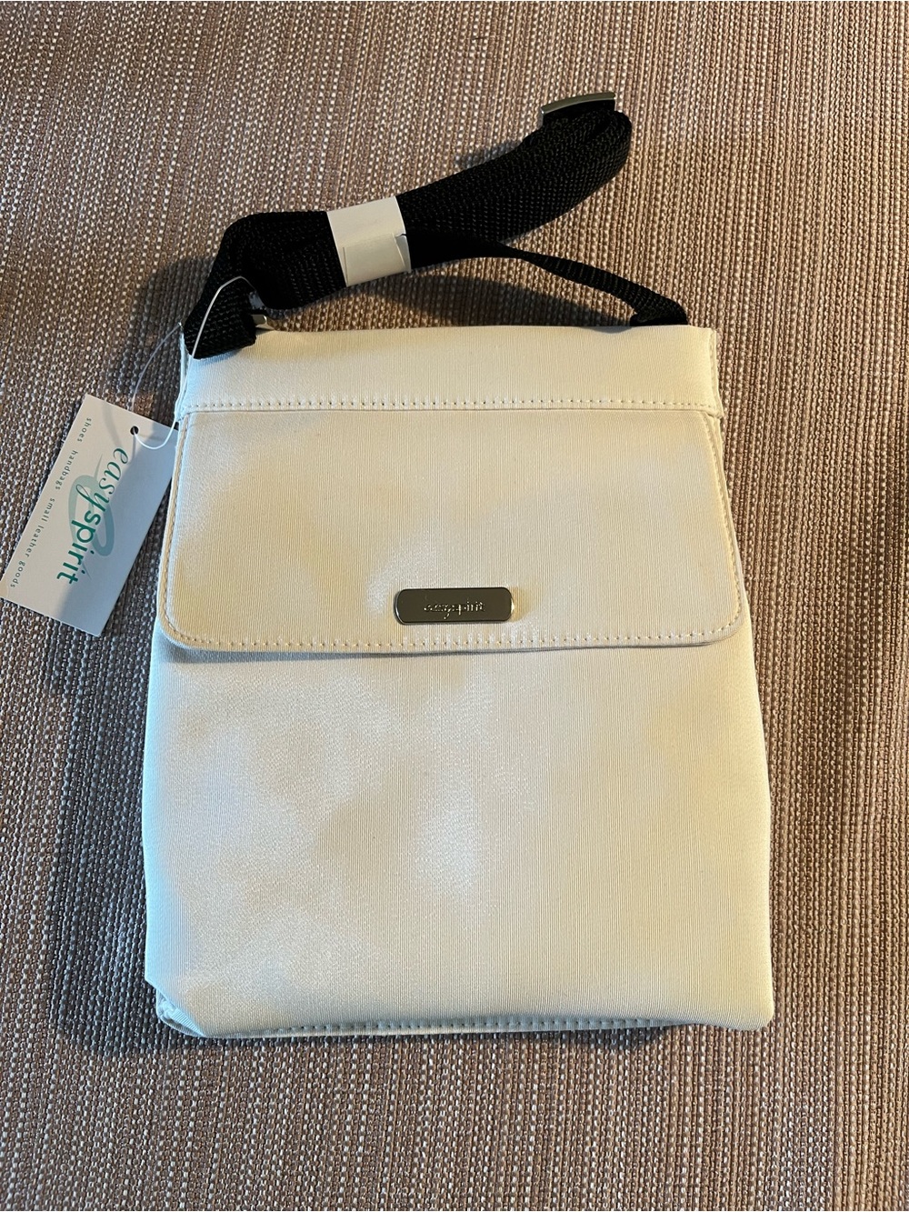 NWT! White Easy Spirit Small Crossbody Purse